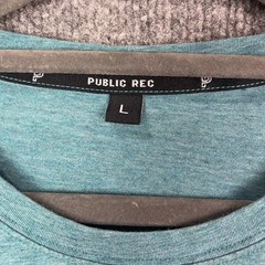 Public Rec Go-To Tee Mens Large Pima Cotton Lyocell Blend Shirt