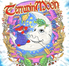 Grateful Dead Terrapin Moon Front/Back Graphic Tie Dye T-Shirt Size Large New