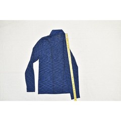 Under Armour HeatGear Men’s 1/4 Zip Pullover Blue Fitted Size S