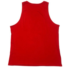 Reps for Jesus Weightlifting Tank Top Mens L Red Christian Gym Workout Novelty