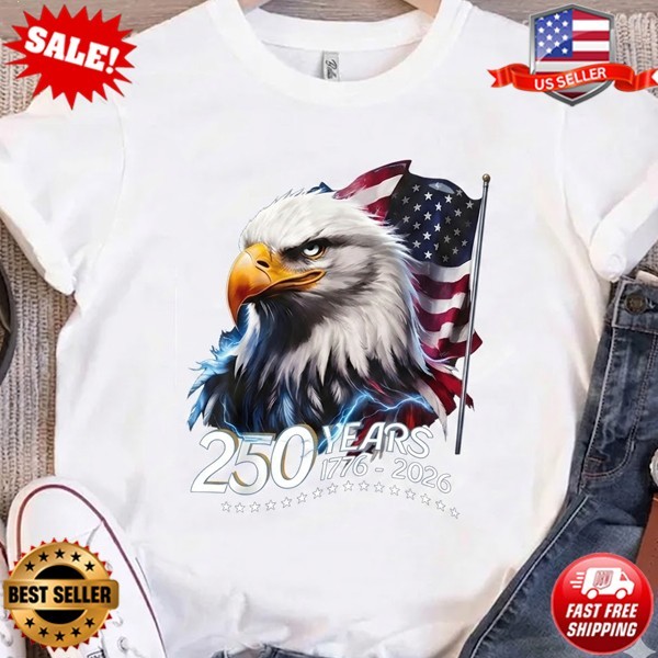 250 Years 1776-2026 Comfort Colors Shirt, American 4Th Of July T-Shirt S-5XL