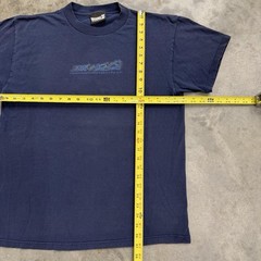 Vintage 1999 Dragon Ball Z Goku Navy Blue T-Shirt Size L Made In USA