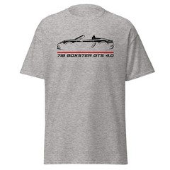 718 Boxster GTS 4.0 Mid-Engine Roadster Graphic T-Shirt Gift