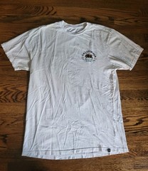Men’s White Short Sleeve Graphic T-Shirt Ripcurl California Surf Large