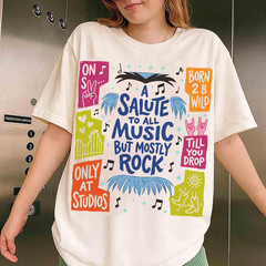 The Muppets Sam Salute To Rock T-shirt, Funny Muppets Shirt