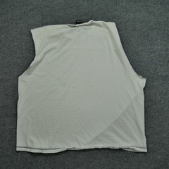 Vintage No Boundaries Tank Top Mens XL White Guitar Art Distressed Y2K