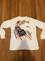 1990s Vintage NASCAR Winston Racing Men’s T-Shirt Size XL Long Sleeve