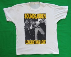 Soundgarden Vintage T Shirt 1980’s Louder Than Love LP Cover Seattle Grunge 1989