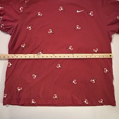NIKE GOLF TW TIGER WOODS ALL OVER PRINT T-SHIRT Red 2XL Golf Gear