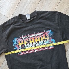 Black Perris Auto Speedway Graphic Tshirt Small