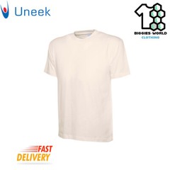 Uneek 1/2/4 PACK Unisex Classic T-Shirt Short Sleeve Work/ Casual Tee (UC301)