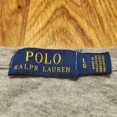 Polo Ralph Lauren Shirt Men Large Gray Yacht Challenge USA Graphic