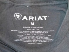 Ariat t shirt men medium