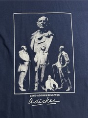 David Adickes/Sculptor USA VINTAGE Single Stitch T-Shirt Men’s M FREE SHIPPING