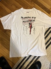 Harley Quinn Graphitti Designs T-Shirt 1998 Vintage Size XL DC Comics
