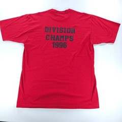 Vintage 1996 World Bohemian Euchre Tourney T-Shirt Red Jerzees USA Mens XL