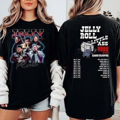 Jelly Roll Little Ass Shed Tour 2026 Concert Graphic T Shirt S-5XL