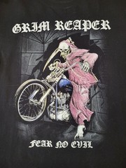 Grim Reaper T-Shirt Medium “Fear No Evil” Steve Grimmett R.I.P.