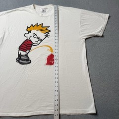 Vintage Delta T Shirt Mens XL White Ann Arbor Sucks Graphic Print Ohio State OSU