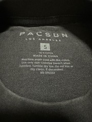 PacSun Graphic Tee w/Doberman and ‘Don’t Question Your Uncertainty,’ Small