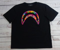 Eternity BC/AD Candy Large Shark Mouth Solid Black Short Sleeve T-Shirt Mens 2XL