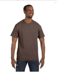 Gildan Mens G500 Premium Short Sleeve Heavy Cotton Plain Casual T-Shirt Pack 6