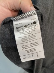 Carhartt Shirt Mens Size M Loose Fit Long Sleeves Pullover T-Shirt TK0231-M