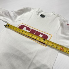 Vtg 1984 Corporate Invitational Run Mens Long Sleeve T-Shirt M White USA NYC