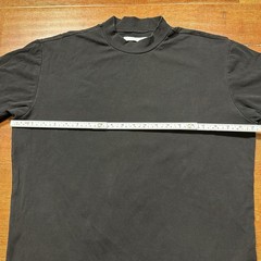Chaorenbang T Shirt Mens L Black Short Sleeve Minimal Designer High Collar City