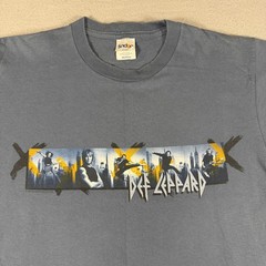 Sundog T-Shirt Men’s M Blue Def Leppard Tour Band Music Y2K 2000 100% Cotton