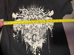 Vintage Dethklok Metalocalypse Adult Swim Band Small Black Graphic Print T-Shirt