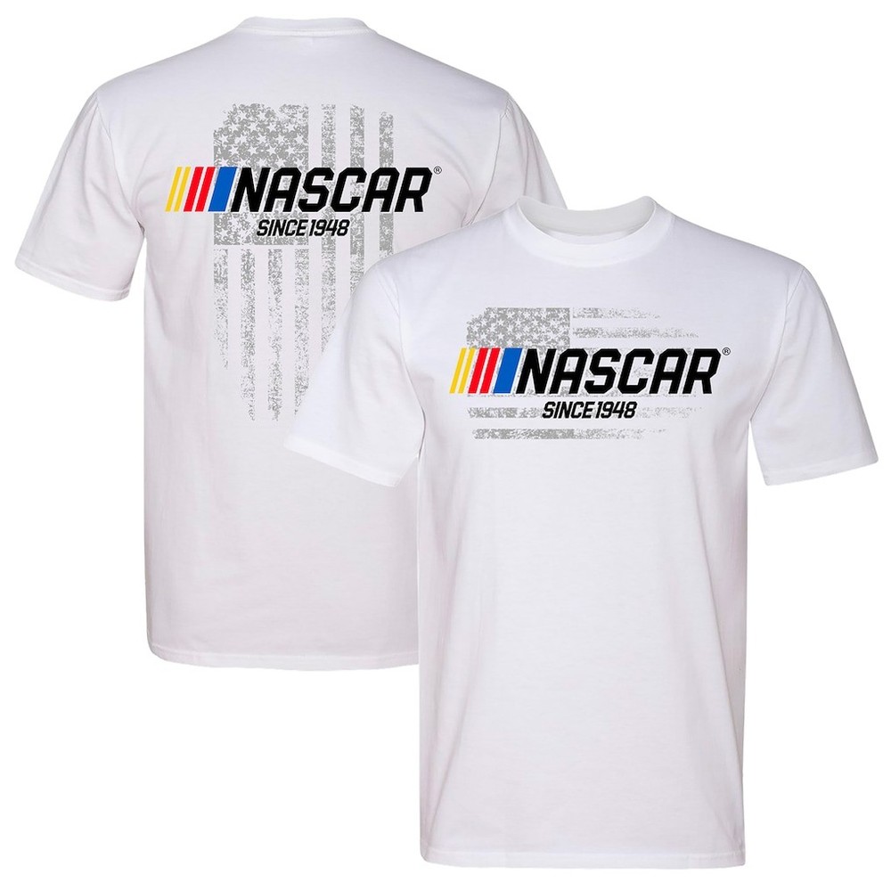 NASCAR Since 1948 Vintage Racing T Shirt Motorsports Graphic Tee