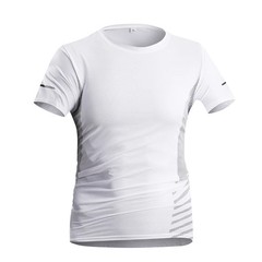 Fitness T-Shirt Summer Quick Dry Short Sleeve Pure Color Short Sleeve T-Shirt Ou