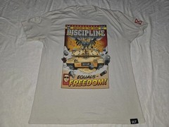 Defcor to the Core Discipline Equals Freedom Comic Shirt XL