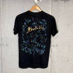 Vintage 1987 single stitch Def Leppard “hysteria” black band tee