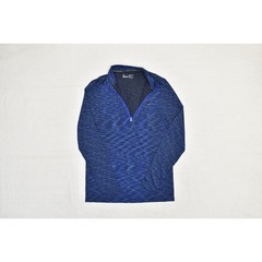 Under Armour HeatGear Men’s 1/4 Zip Pullover Blue Fitted Size S