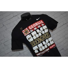 Nike T-Shirt UGA Bulldogs Mens Size Large University Georgia DAWGS Back to Back