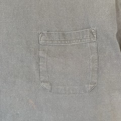 Pocket T-shirt black size XL