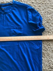 VRST Men’s Essential Pocket Tee Short Sleeve T-Shirt Blue Tide New With Tags XXL