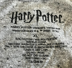 HARRY POTTER ~ RAVENCLAW ~ QUIDDITCH HOGWARTS 07 GRAY T-SHIRT ~ SIZE XL
