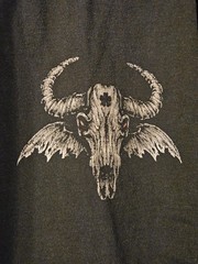 ALLEGORY HOUSE Revenge Series Shirt XL Heavyweight Black Misfits Outcasts Skull