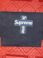 Supreme Cross Box Logo T-shirt Navy XL