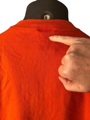 90s Wilson Vintage T-Shirt Mens Large Orange Grunge Outdoor Sports Skater