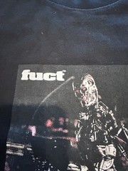 FUCT Mens Terminator Tee Black Size Large Rare #0695