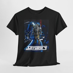 Saturn 3 1980 Retro Movie Poster Horror Unisex Graphic T-Shirt