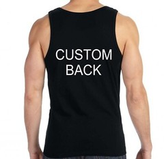 CUSTOMIZED SHIRTS IMAGE PHOTO DTG PRINTING DIRECT TO GARMENT MENS TANK TOP