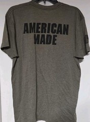 Rogue Fitness American Made Flag T-Shirt Size L, Crossfit, Workout, Gym
