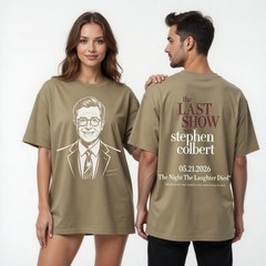 Late Night Entertainment Show Graphic Tee Unisex Casual Shirt