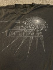 TOOL 2019 Album Premier Tour T-Shirt Mens XL Gray Los Angeles CA Skulls Eyes