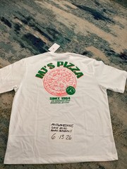 NWT Nike Air Jordan Graphic MJ’s Pizza 23 White T-Shirt Men’s Sz XL FREE SHIP